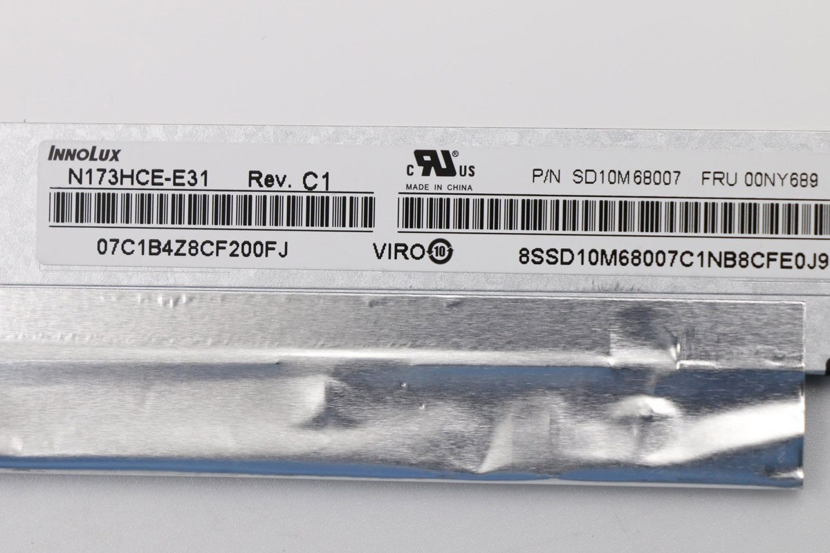 17.3IPS LCD ũ N173HCE-E31 C1 C2 LTN173HL01 NV173FHM-N41 ThinkPad P72 P71 P70 P17 Gen 1 FHD 1920x1080 30pin eDP
